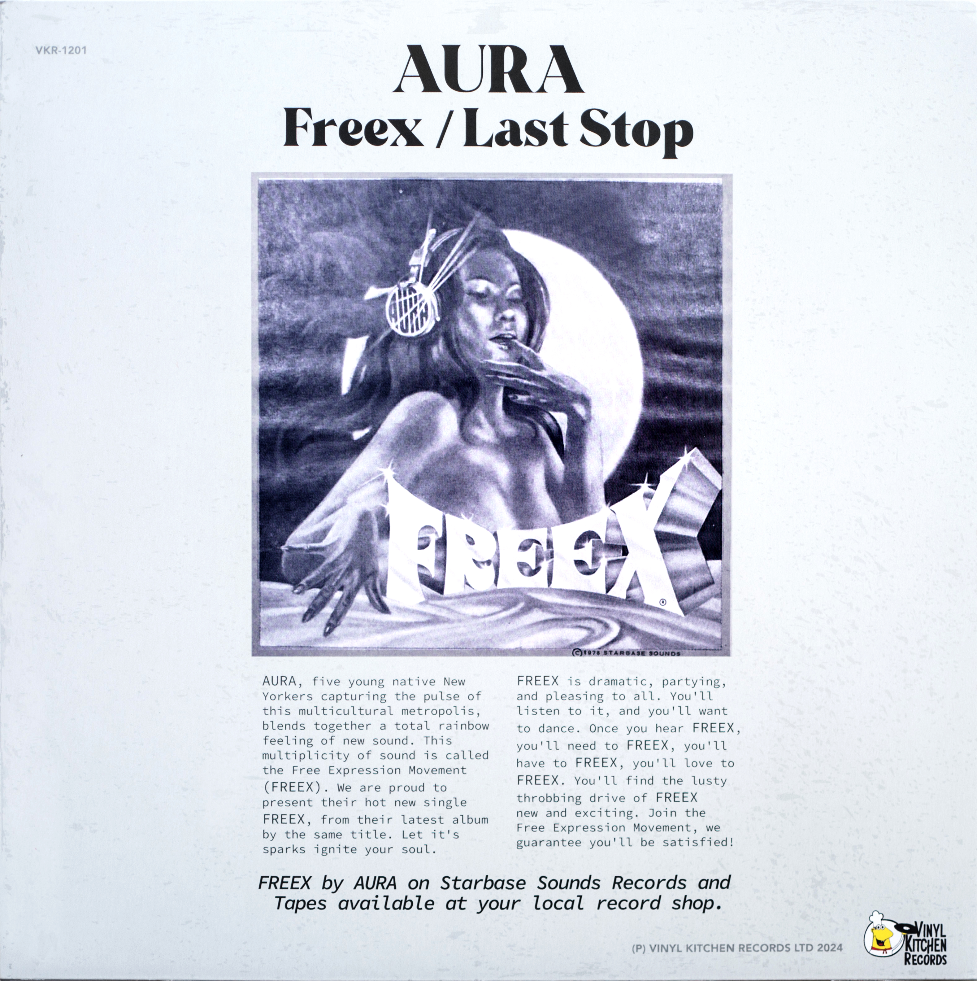 Aura — Freex / Last Stop front sleeve